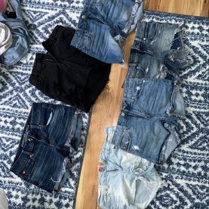 i have a lot of shorts right here!!!